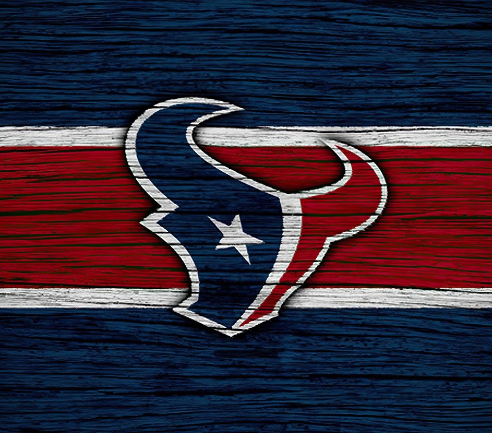 Houston Texans Wood Stripe Logo