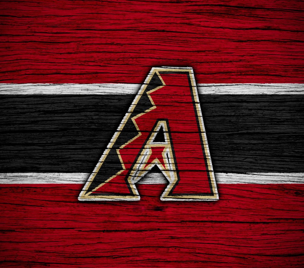 Arizona Diamondbacks Logo Wood Texture