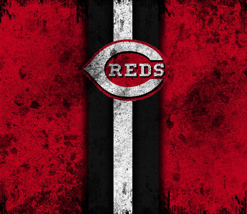 Cincinnati Reds Grunge Logo