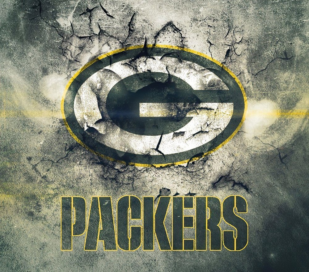 Green Bay Packers Cracked Logo