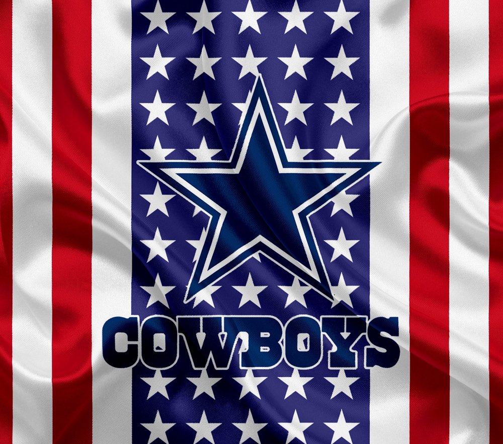 Cowboys Star Patriotic