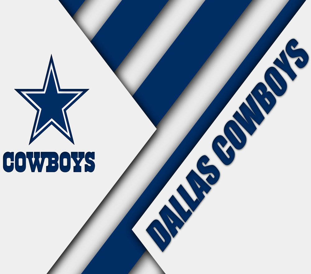 Dallas Cowboys Diagonal Stripe Design
