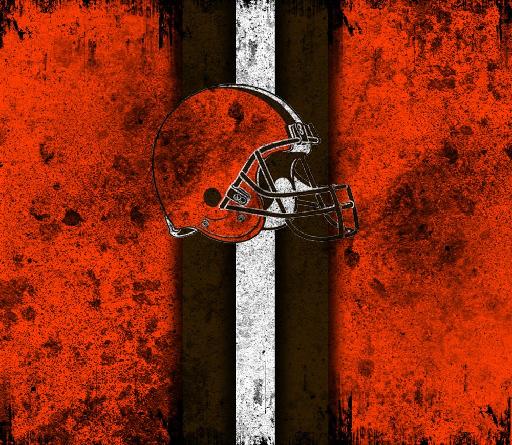 Cleveland Browns Grunge Helmet