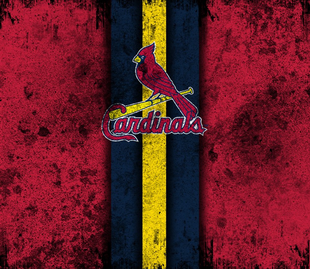 St Louis Cardinals Grunge Logo