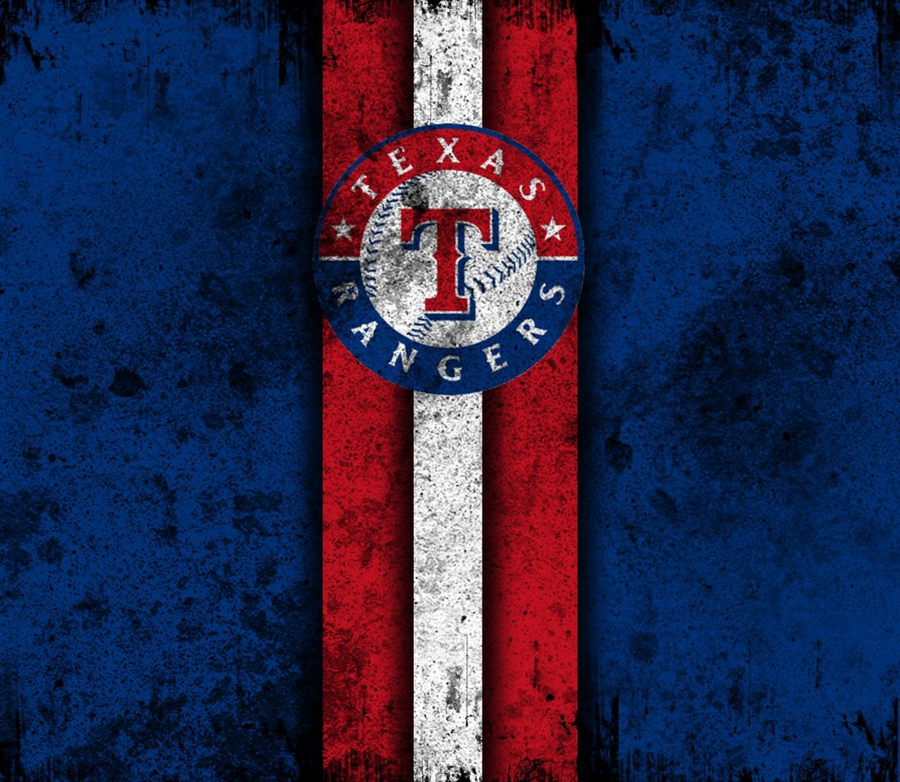 Texas Rangers Grunge Logo