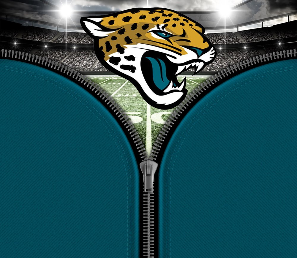 Jacksonville Jaguars Zipper Design