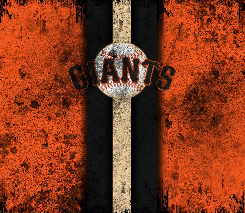 San Francisco Giants Grunge Baseball