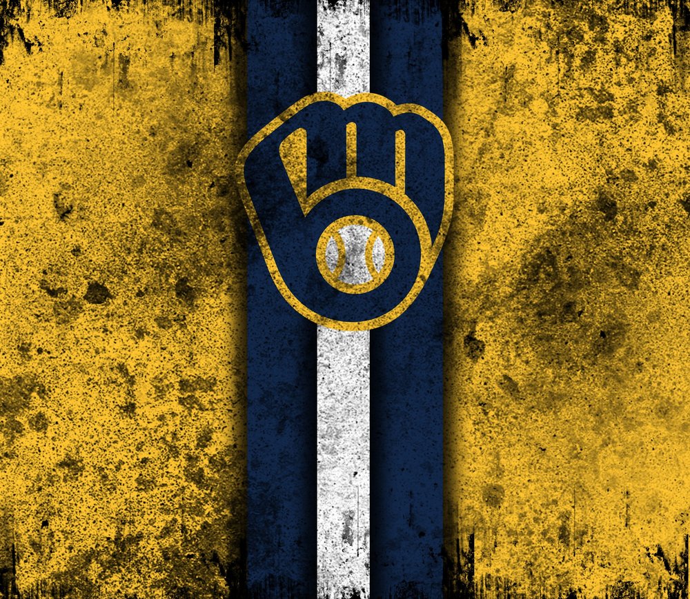 Milwaukee Brewers Grunge Logo