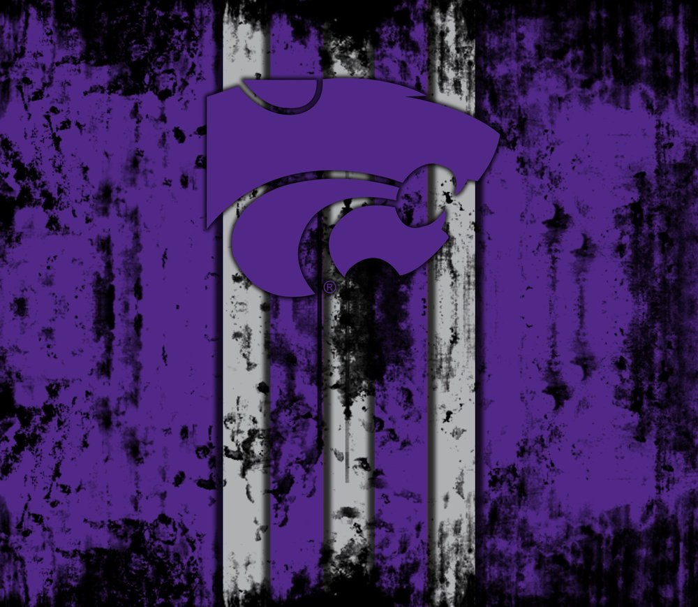 Kansas State Wildcats Grunge
