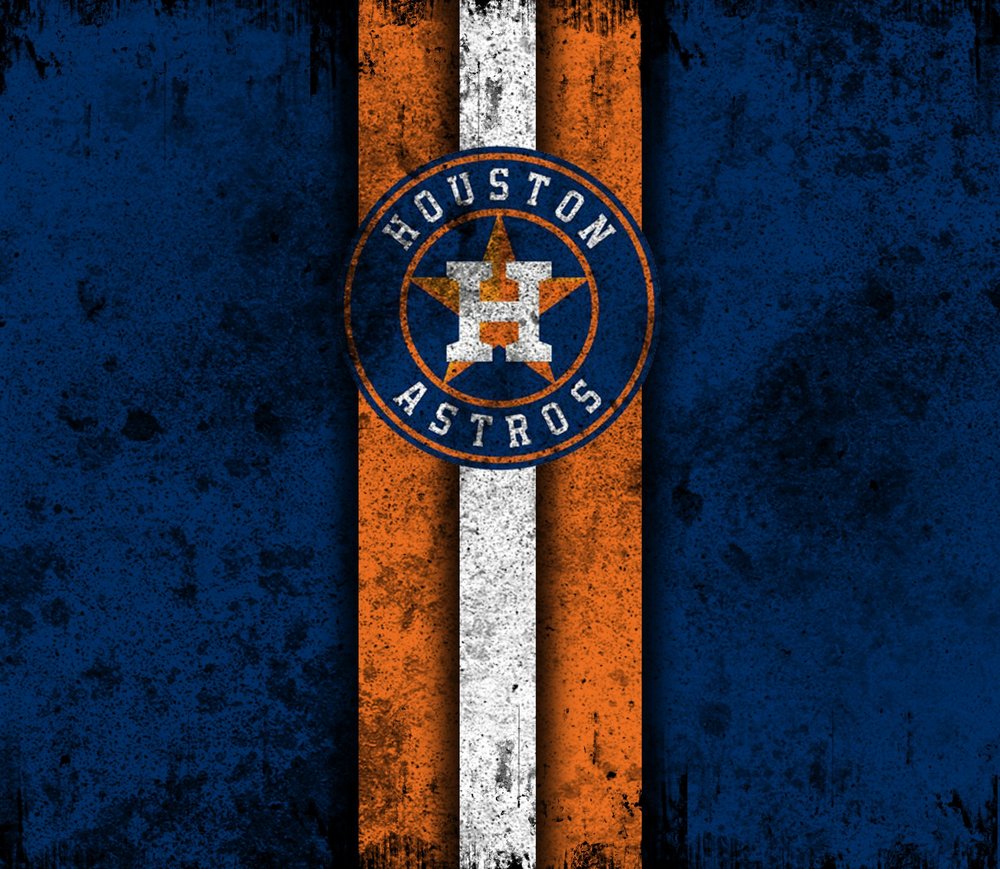 Houston Astros Grunge Logo