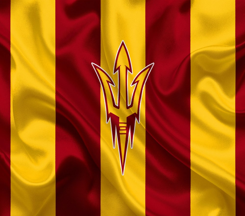 Arizona State Trident Flag Design