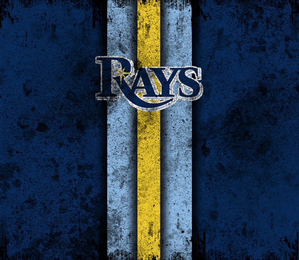 Tampa Bay Rays Grunge Logo
