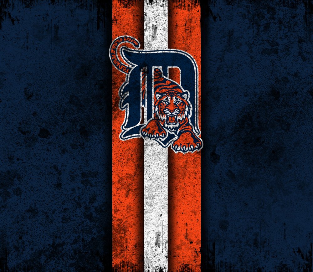 Detroit Tigers Distressed Logo