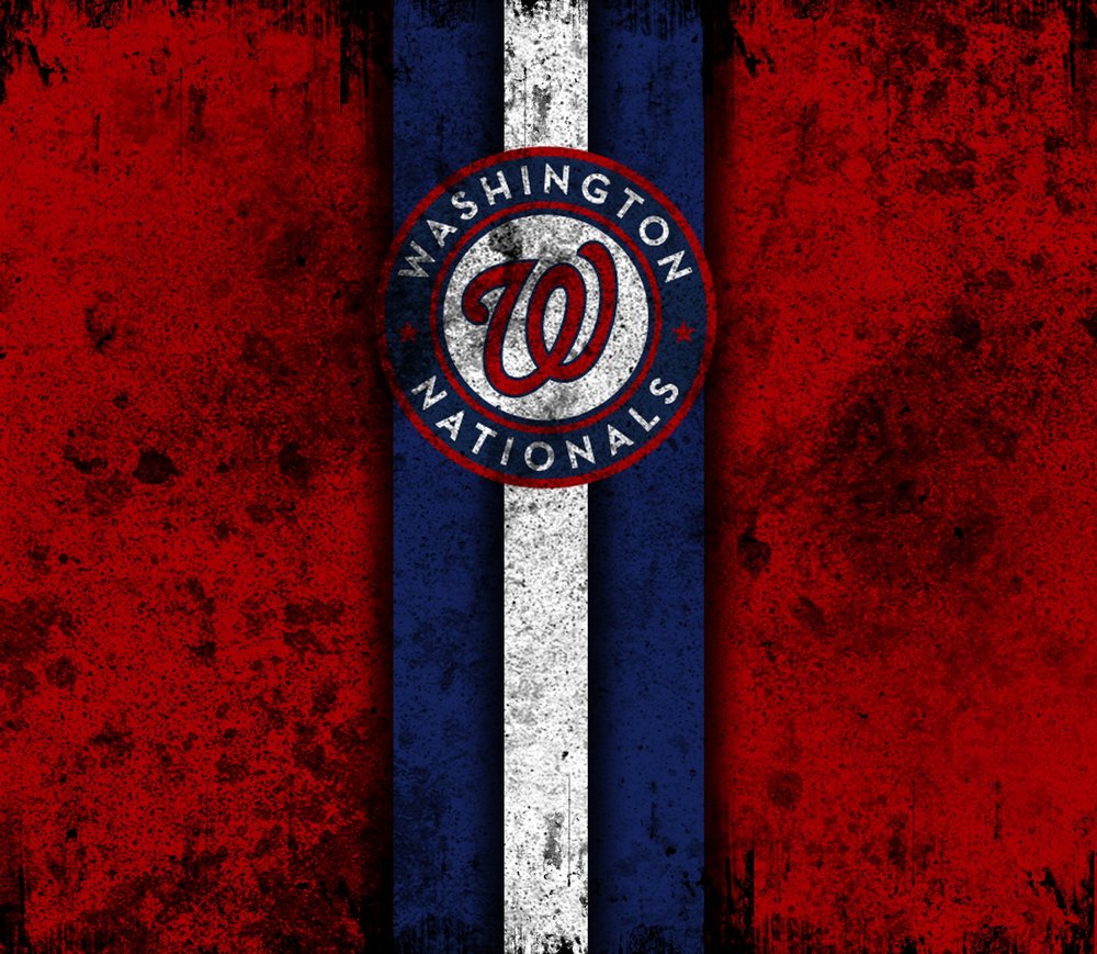 Washington Nationals Grunge Logo