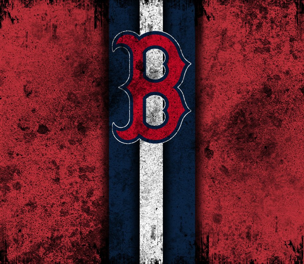 Boston Red Sox Grunge Logo