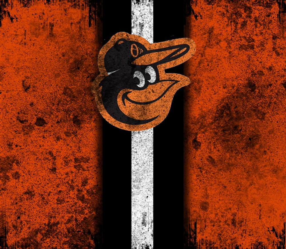 Baltimore Orioles Grunge Logo