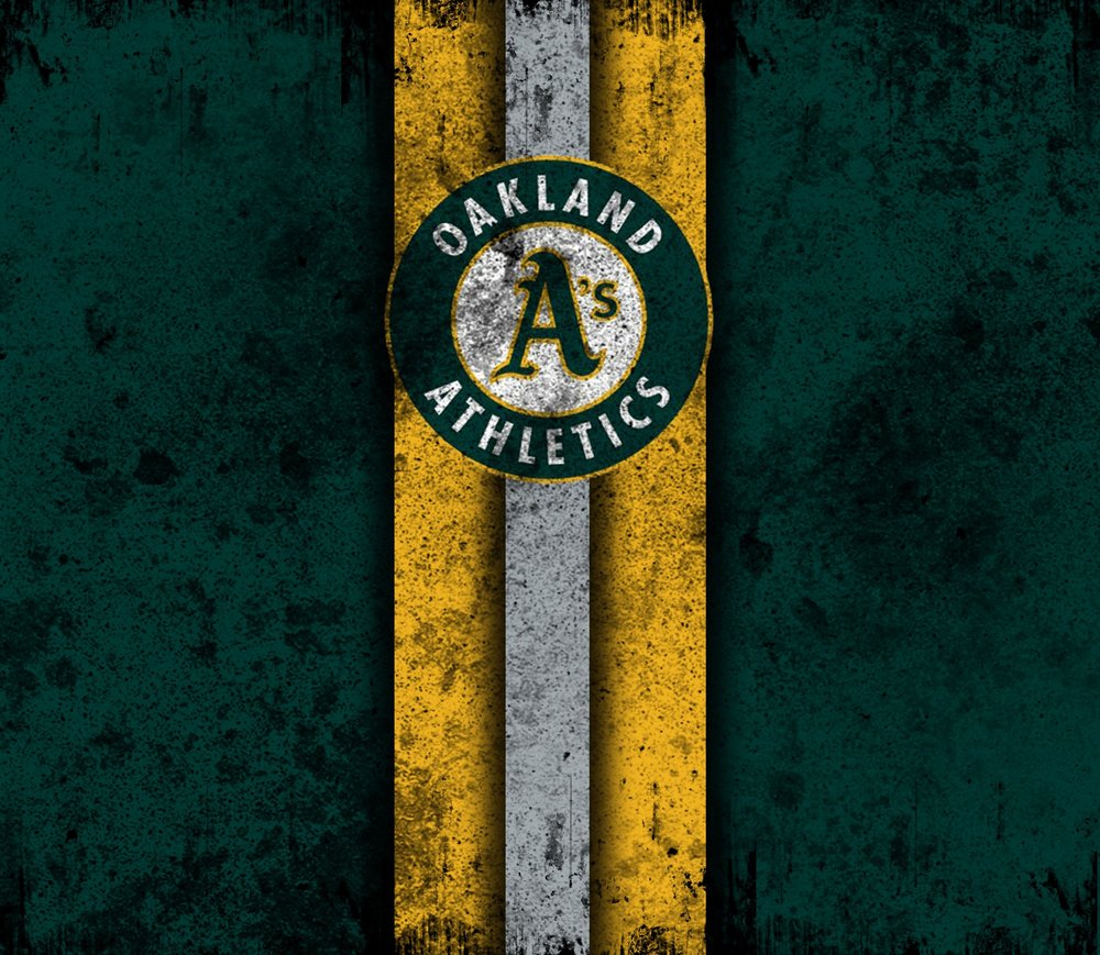 Oakland Athletics Grunge Logo