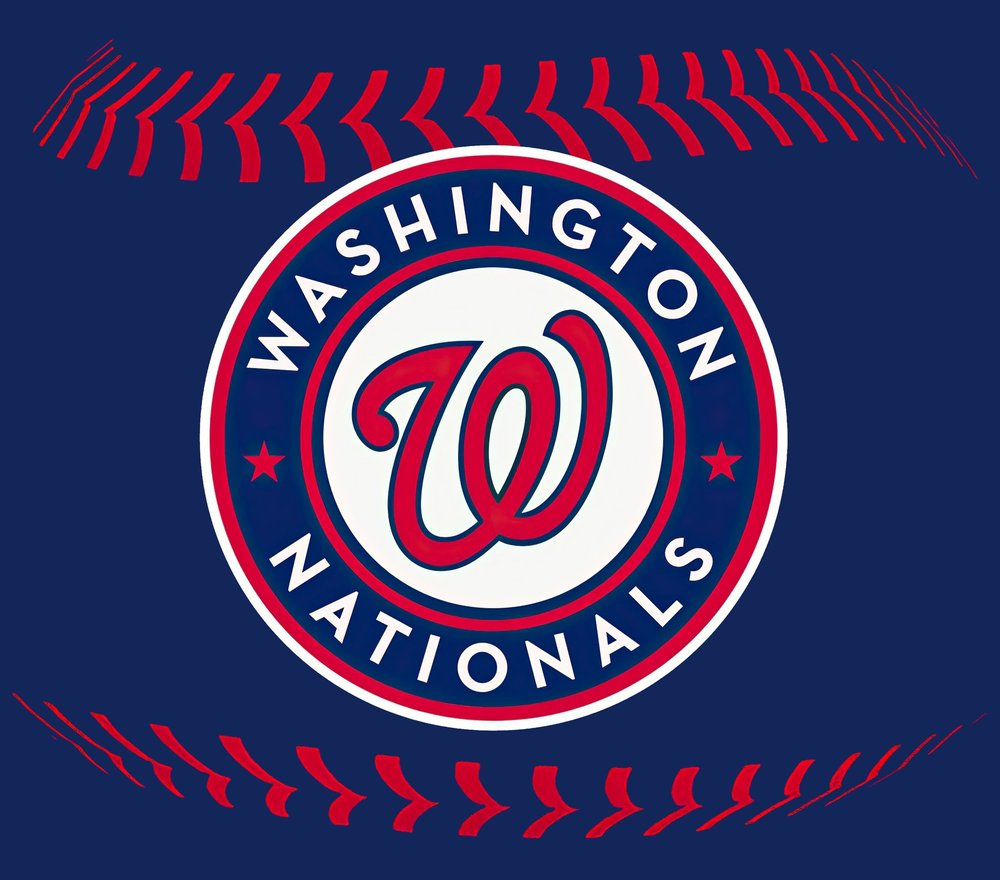 Washington Nationals Baseball Logo — Navy Sports Logo