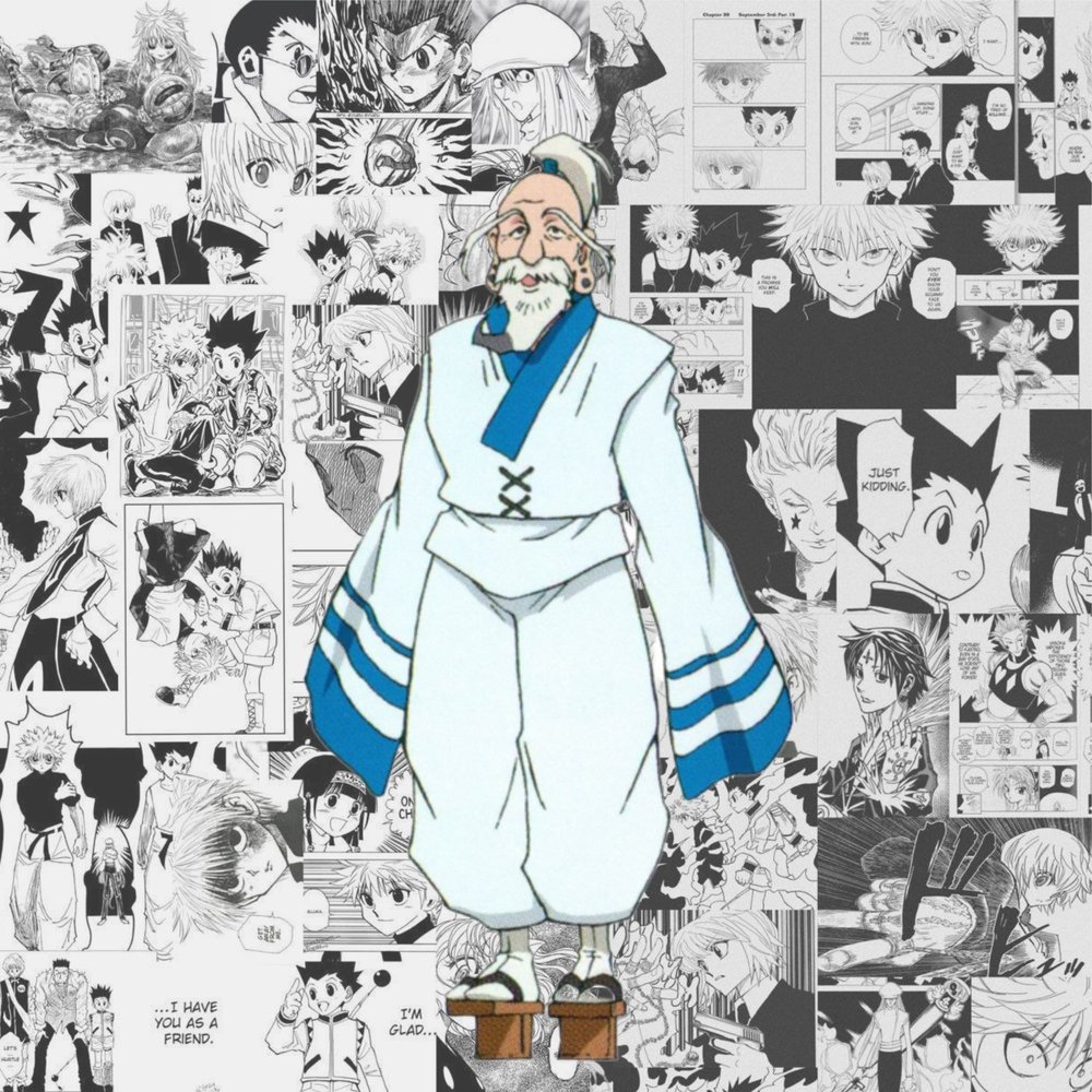 Hunter x Hunter Netero Collage