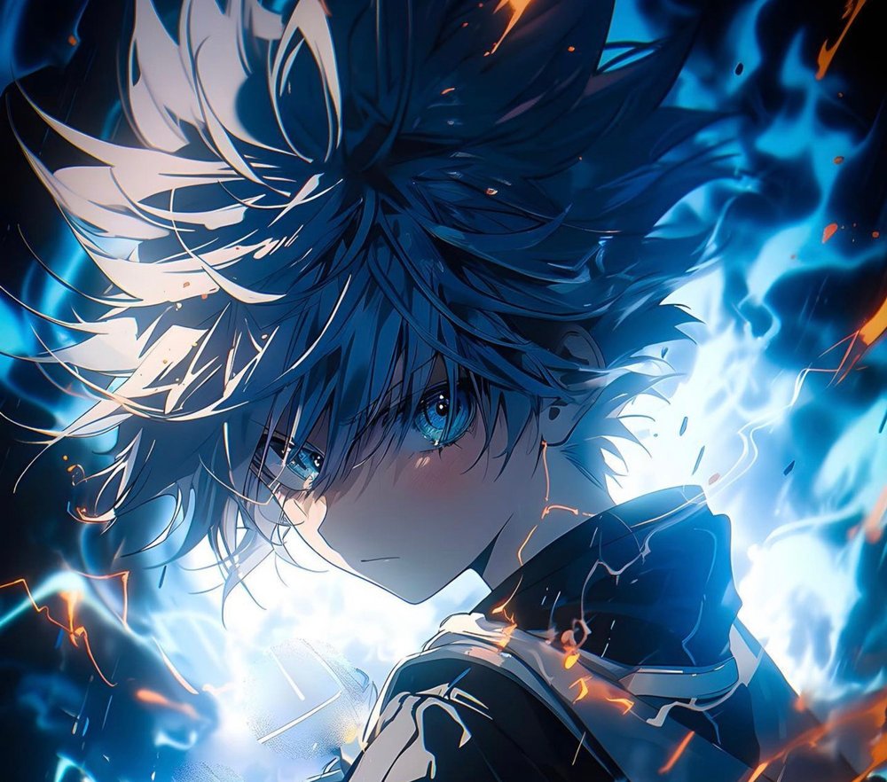 Electric Storm Anime Character