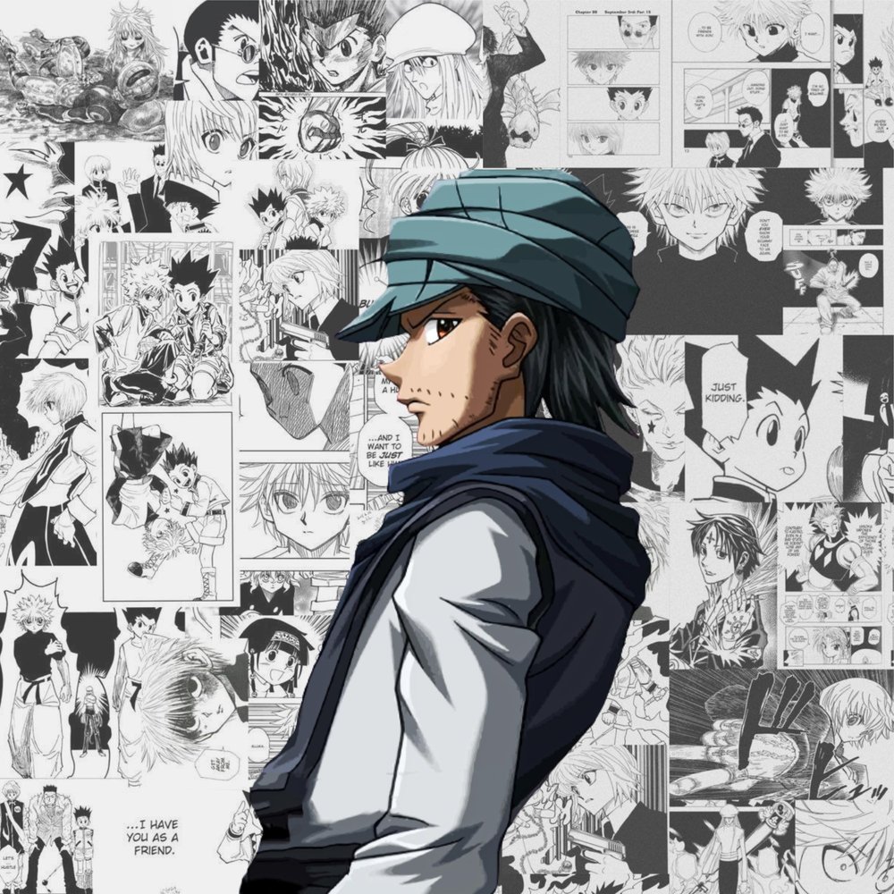 Hunter x Hunter Manga Collage — Multicolor Manga 2