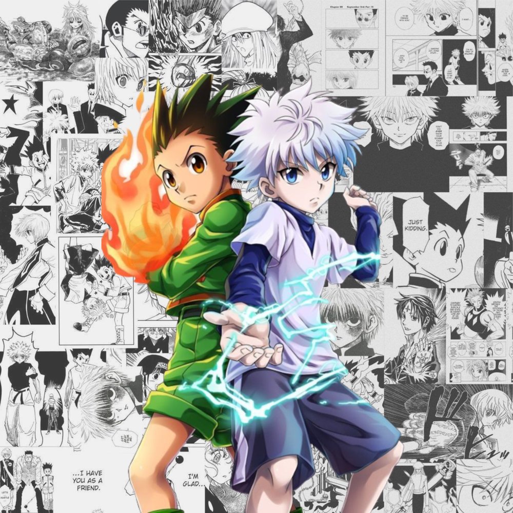 Hunter x Hunter Character Collage