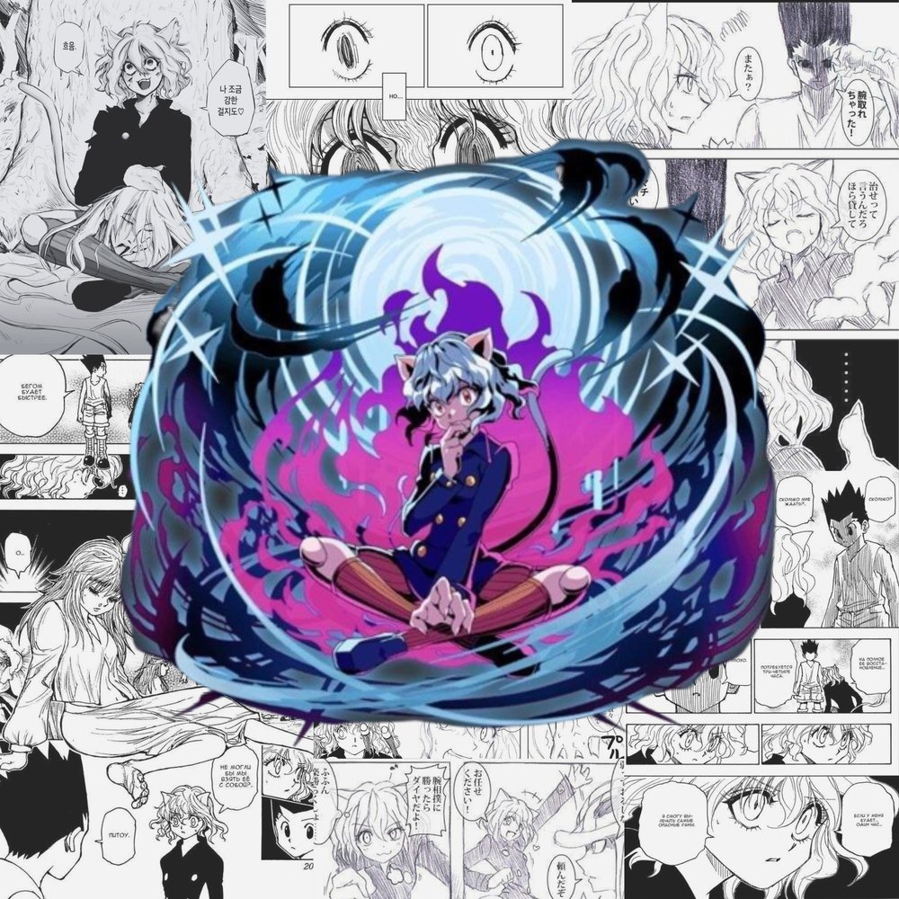 Neferpitou Power Burst Anime Character