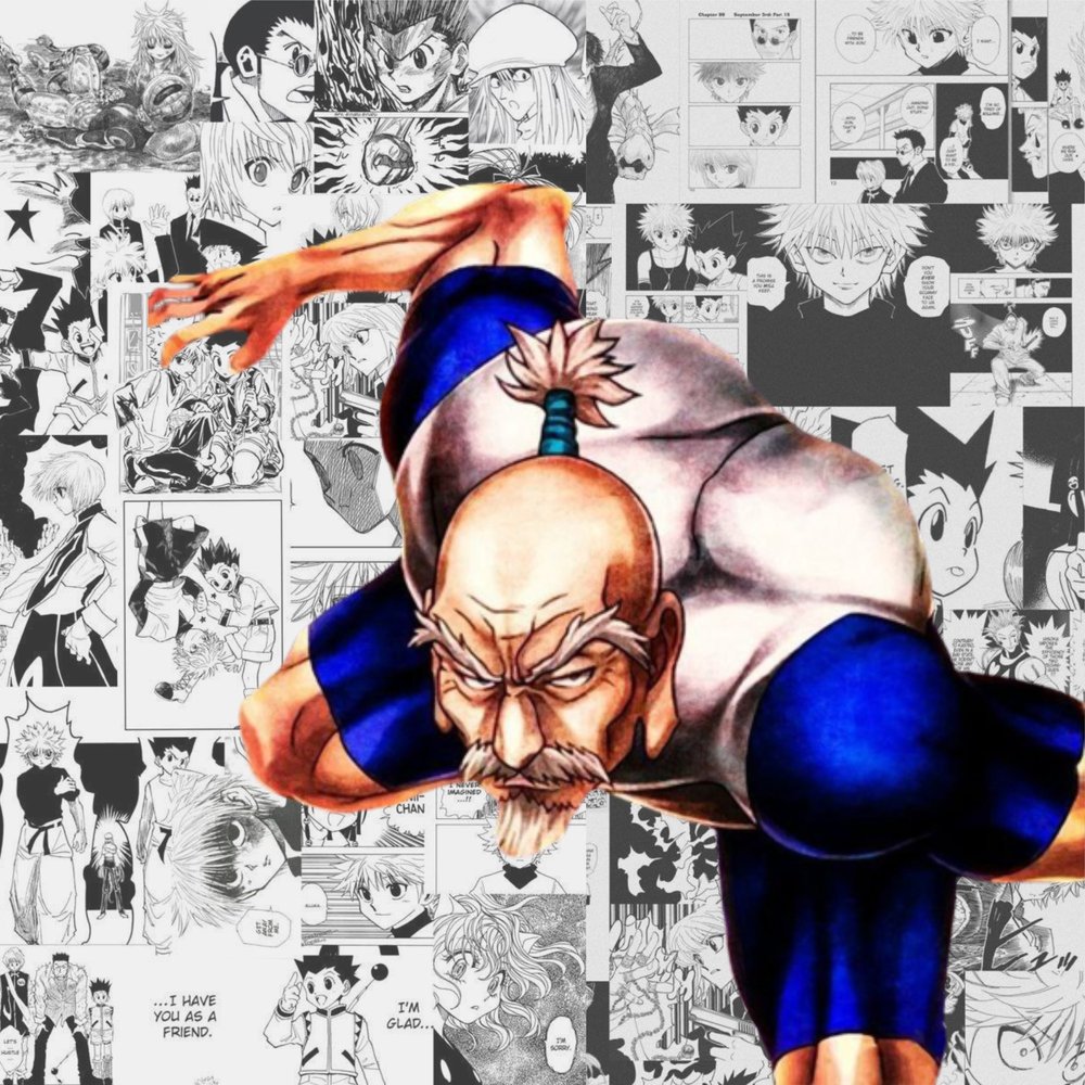Hisoka Hunter x Hunter Manga Collage