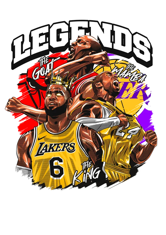 Lakers Legends GOAT King