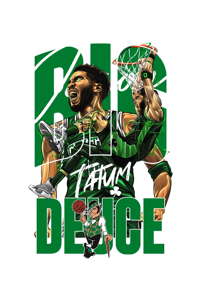 Boston Celtics Team Glory Graphic