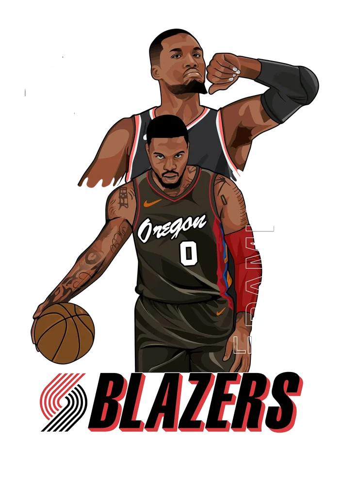 Damian Lillard Portland Blazers