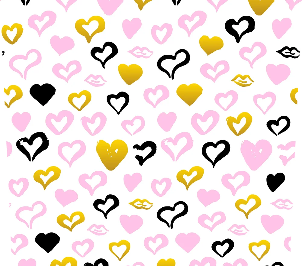 Love Hearts Seamless Pattern