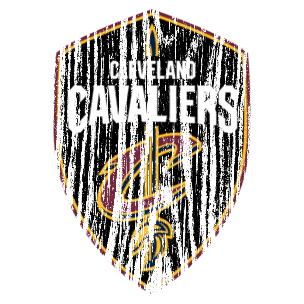 Cleveland Cavaliers Distressed Wood