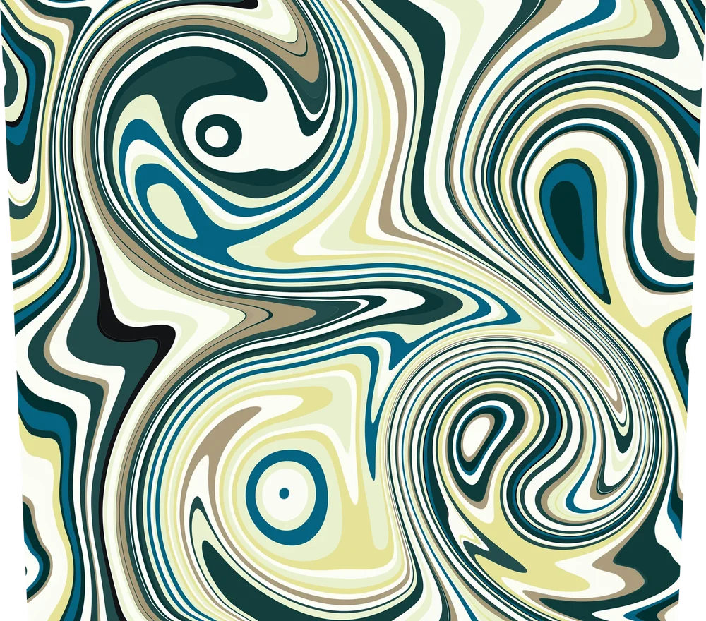 Abstract Marble Swirl Pattern