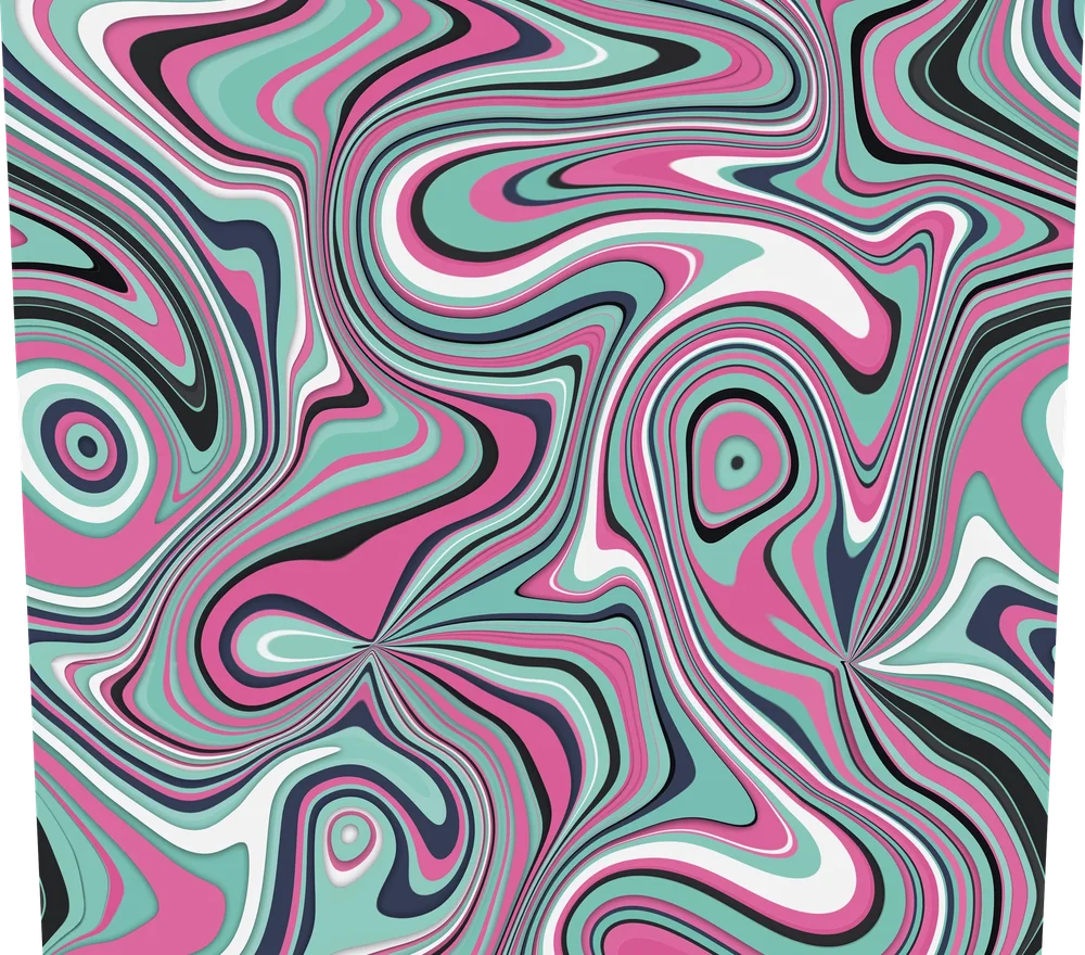 Psychedelic Marble Swirl Pattern