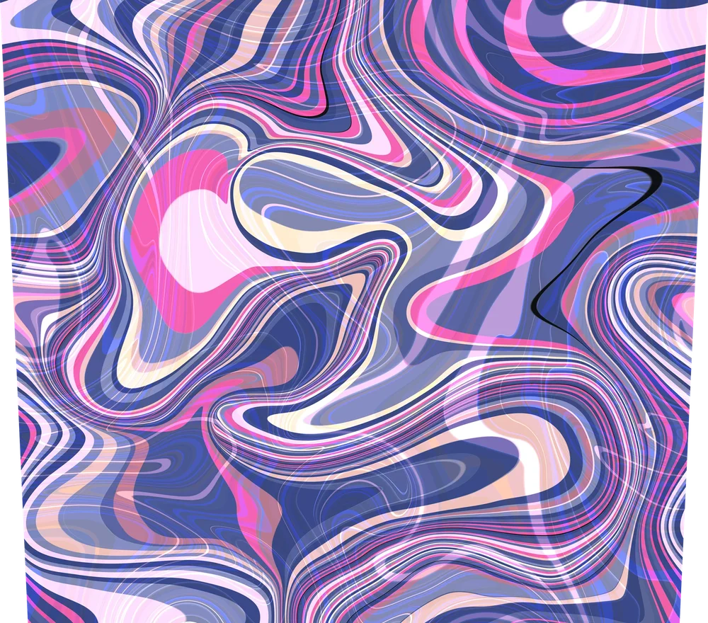 Psychedelic Marble Swirl