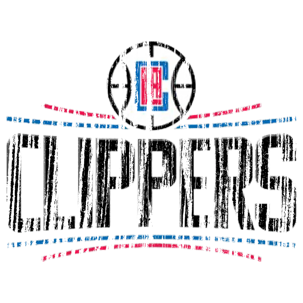 LA Clippers Distressed Logo