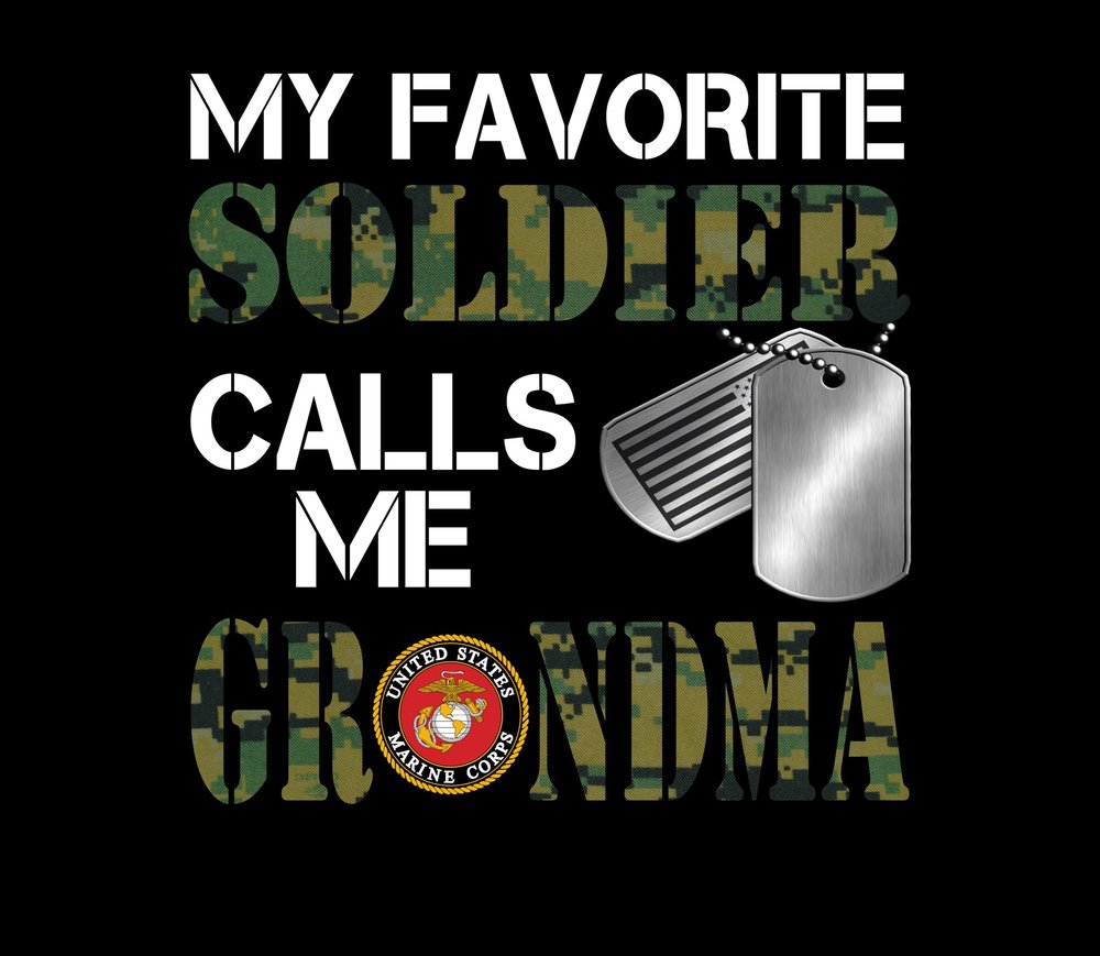 My Favorite Soldier Calls Me Grandma — Black Military 2
