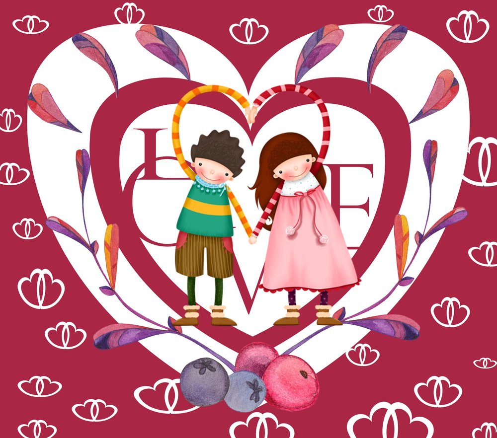Love Boy and Girl Holding Hands