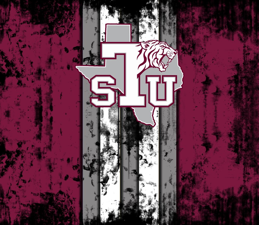 Texas Southern University Grunge Logo