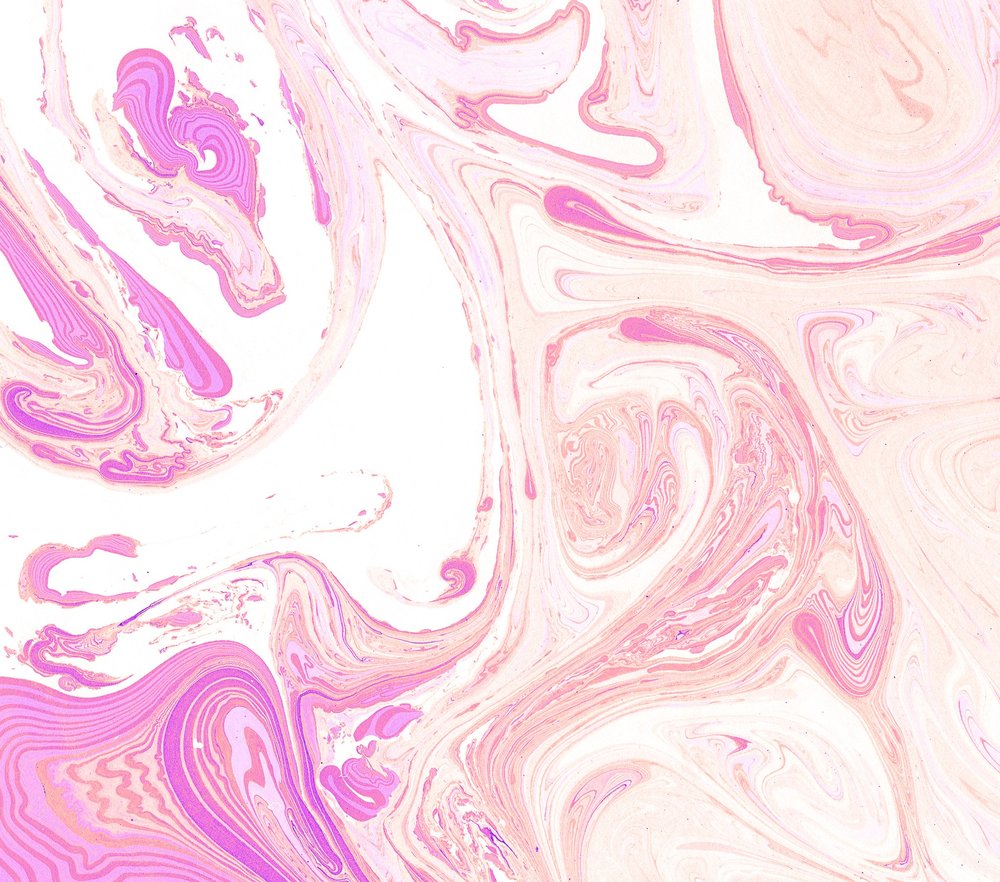 Pink Marble — White Marble