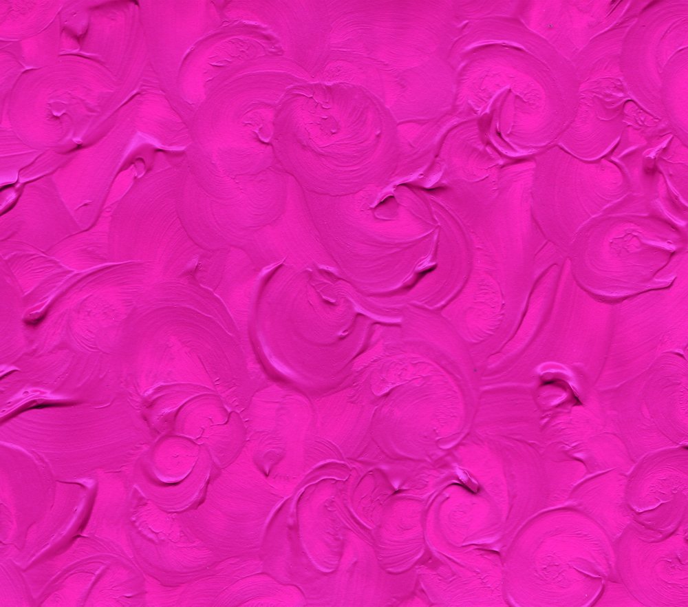 Hot Pink Swirled Paint Texture