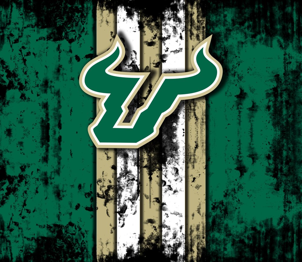 USF Bulls Distressed Logo