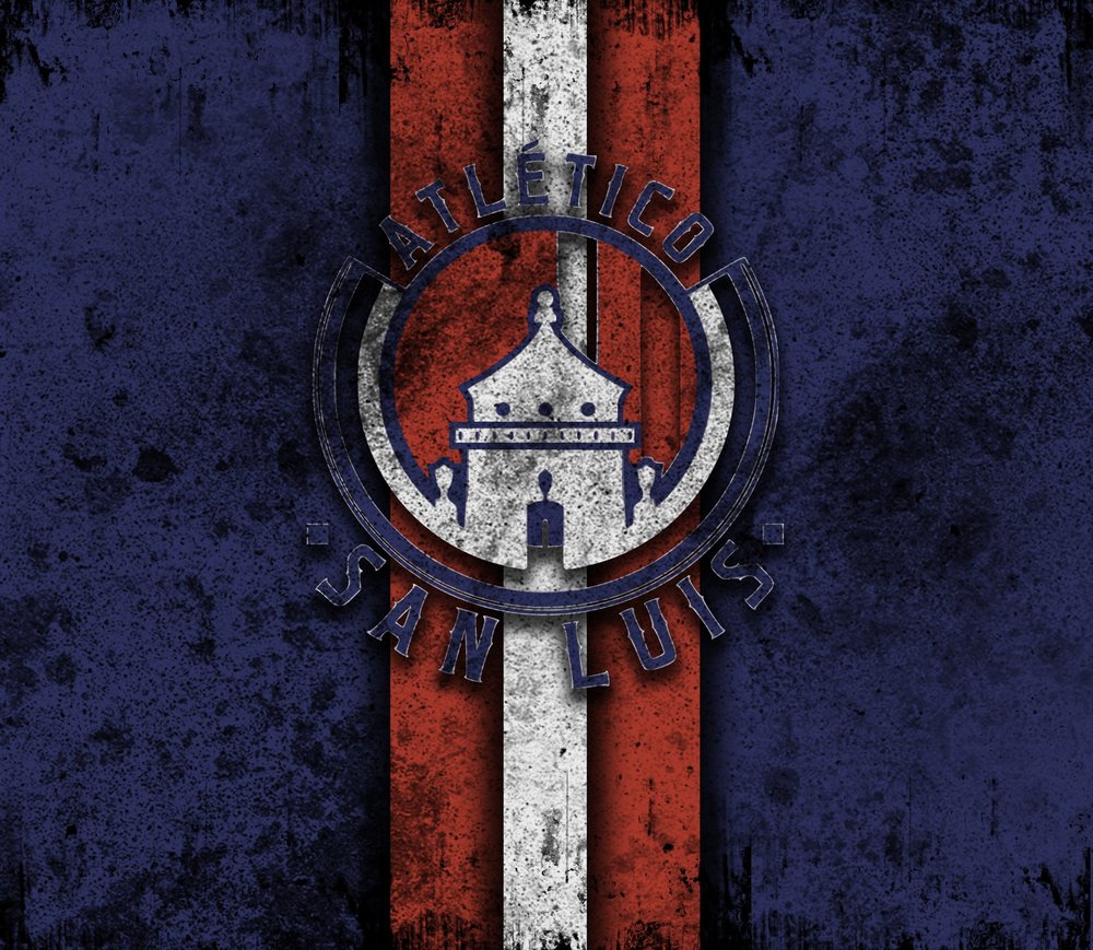 Atletico San Luis Distressed Logo