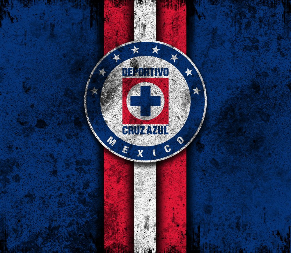 Cruz Azul Logo Distressed