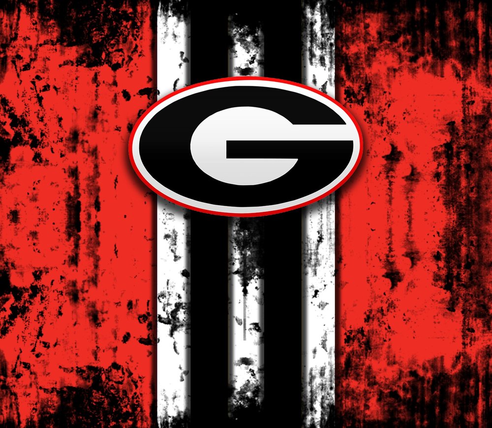 Georgia Bulldogs Distressed Logo