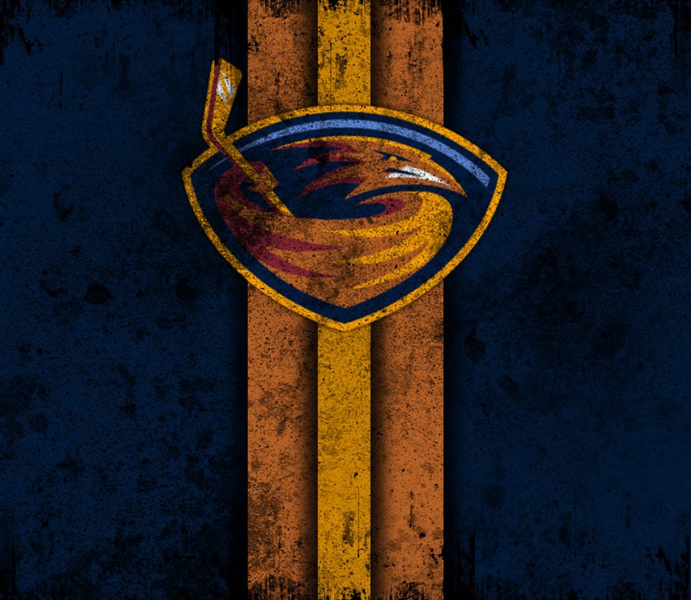 Atlanta Thrashers Distressed Logo