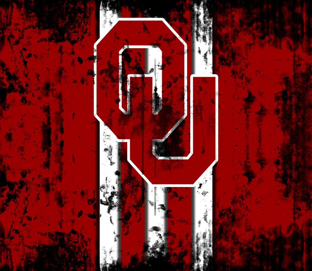 OU Sooners Logo Distressed