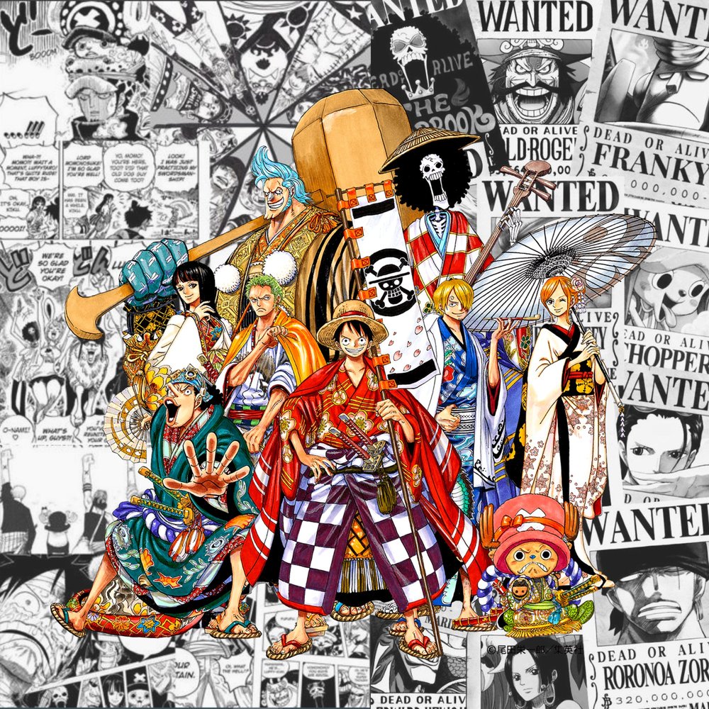 One Piece Crew Collage