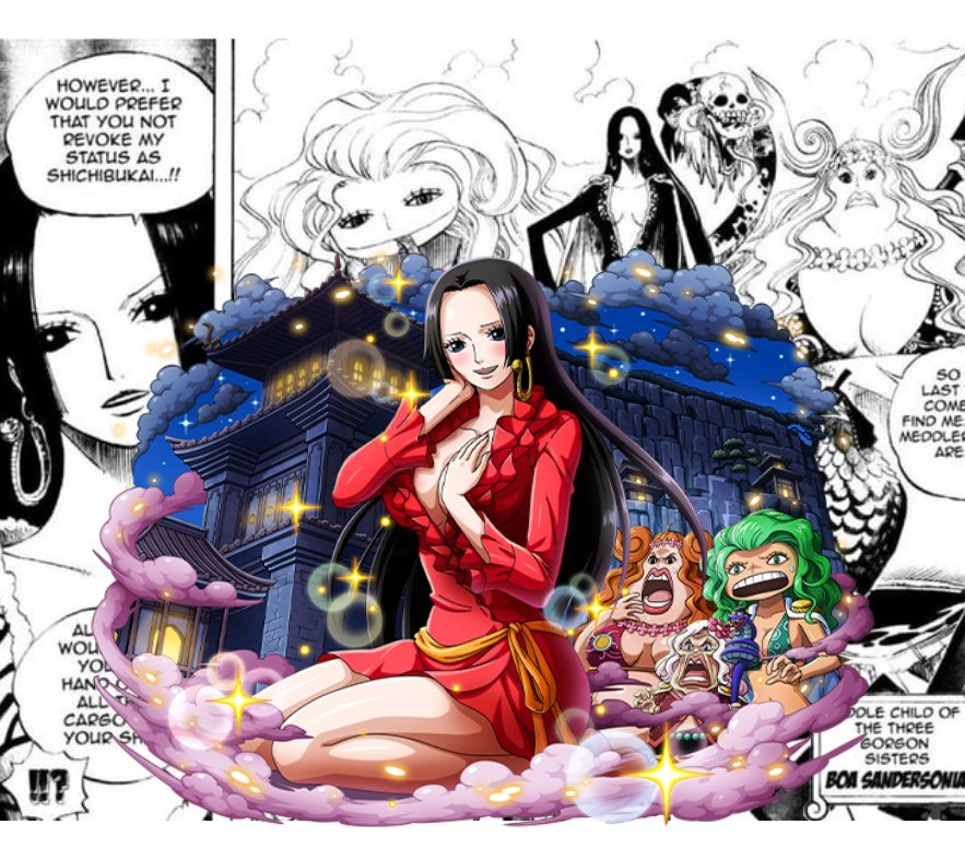 Boa Hancock Manga Composition